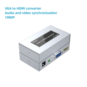 DTECH 1080P Video Converter PC a TV VGA ENTRADA a HDMI OUTPUT Adapter Converter DT-7004B(MS)