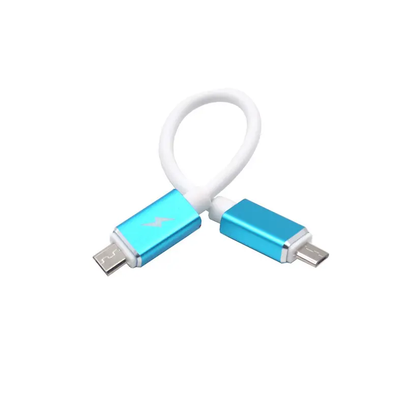 android handy OTG gegenseitiges ladekabel doppelkopf mikro-usb männlich zu männlich kamera datenkabel bluetooth kopfhörer netzteil