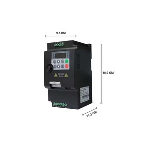 Control vectorial simple compacto VFD25AMS23ANSAA Accionamiento de CA Regulación de velocidad de frecuencia variable VFD25AMS23ANSAA - Product Image 3