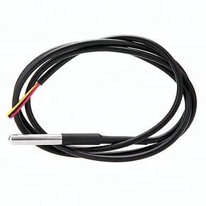 Waterproof Stainless Steel for DS18B20 1M Thread <strong>Temperature</strong> Probe with 18B20 Cable for <strong>Arduino</strong> Compatible <strong>Sensor</strong>