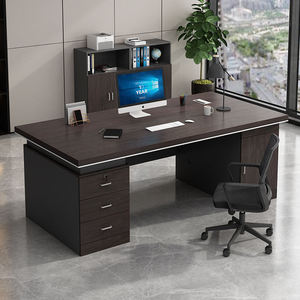 Mesa DE OFICINA DE MADERA multiusos de estilo moderno Diseño integrado simple para computadora PC Uso portátil en el hogar o la oficina de estudio - Product Image 5