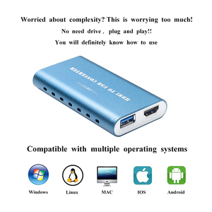 Haiwei USB2.0/ 3.0 <strong>HDMI</strong> 4K30Hz Video Capture <strong>HDMI</strong> to USB Video Capture Card Game Streaming Live Stream Broadcast with MIC <strong>Input</strong> - Product Image 4