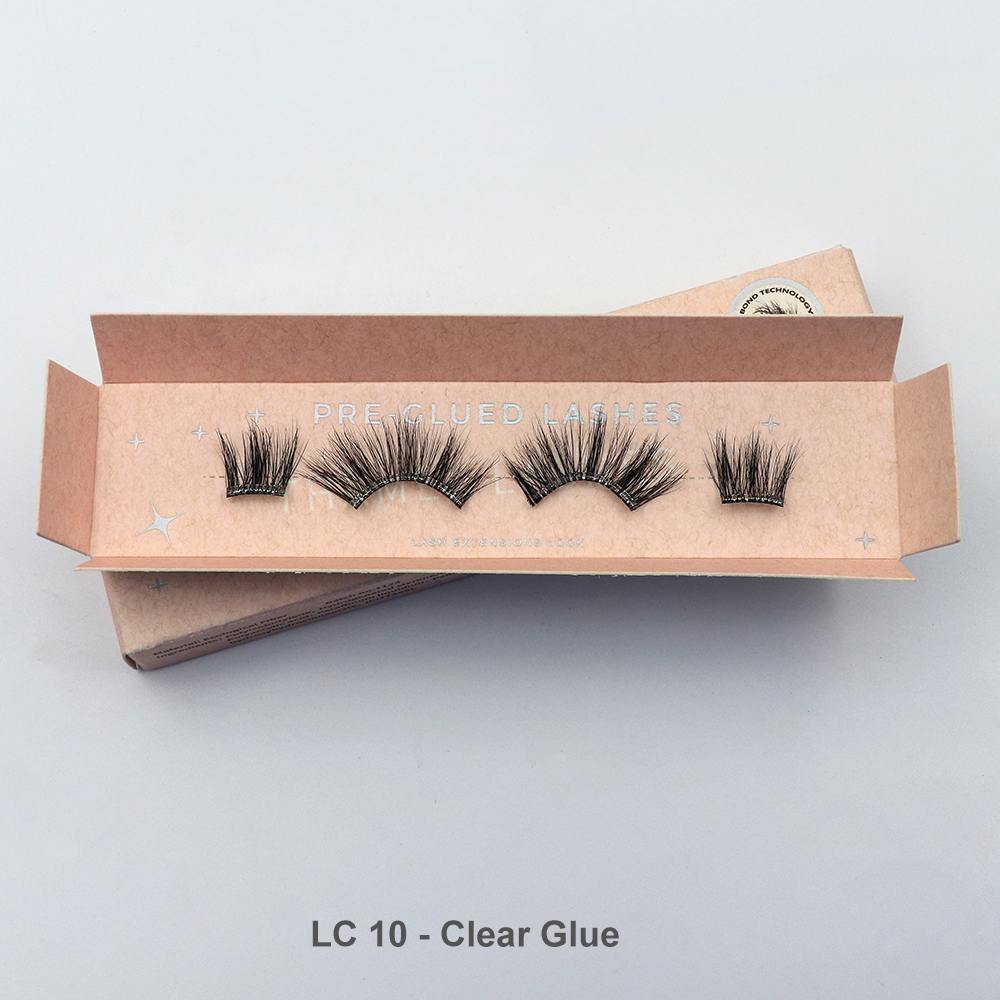 1 Pair - LC 10 - Clear Glue