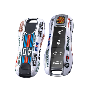 ABS akıllı araba anahtarı durum Fob kapak araba uzaktan oto anahtar kabuk araba Ac Porsche Cayman 911 Panamera için Porsche için - Product Image 3