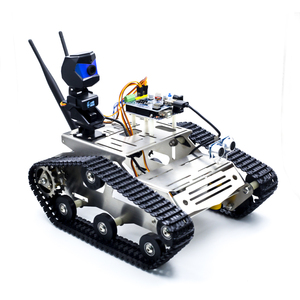 Wireless Wifi manipolatore Robot Car con Arm Vehicle Robotics Camera Educational Kit TUTORIAL compatibile con Arduino IDE