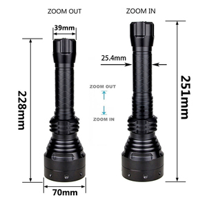 Üretici 940nm/850nm Zoom Led taktik kızılötesi gece görüş USB şarj edilebilir avcılık güçlü <span class=keywords><strong>IR</strong></span> LED el feneri - Product Image 5