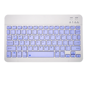 10&quot; Rechargeable Wireless Bluetooth <strong>Keyboard</strong> for Cell Phone Tablet, Mini Portable Bluetooth <strong>Keyboard</strong>