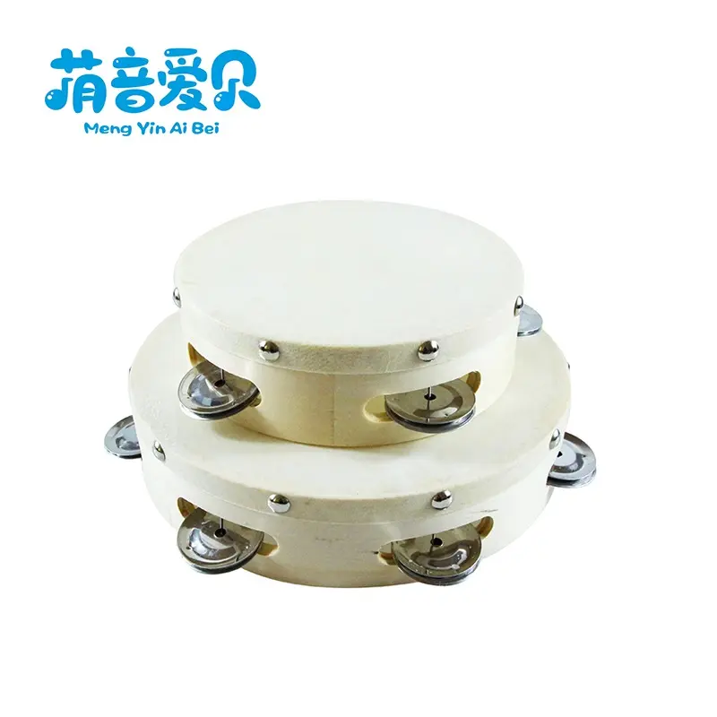 China factory sell plastic tambourine toy miniature musical instruments