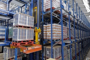 Heda-estante de almacenamiento automático, estante deslizante