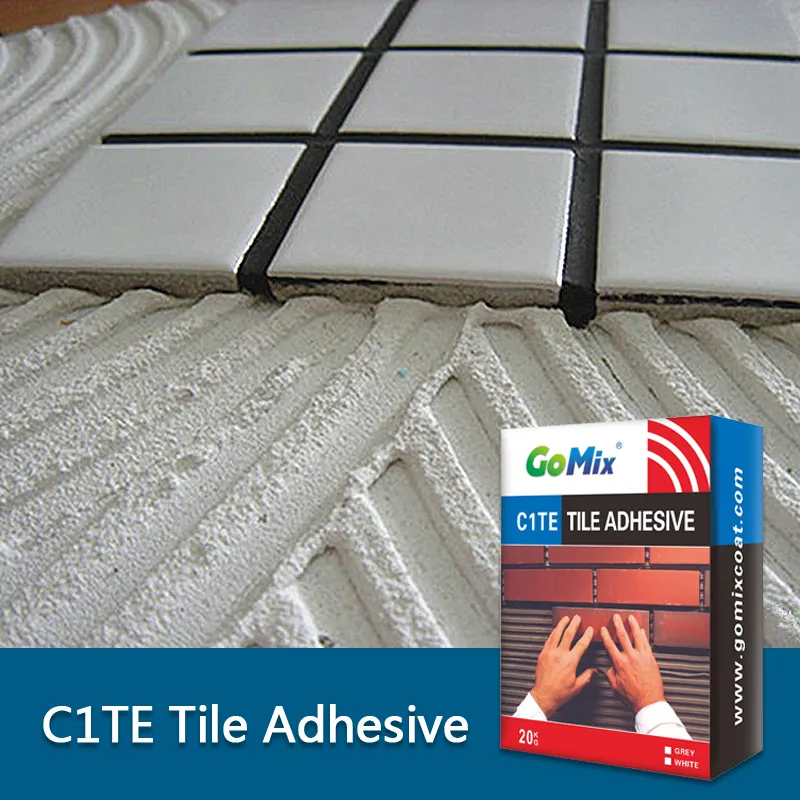 Euro Standard Tile Installation Mortar C1TE Cement Concrete Floor