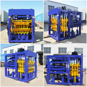SY Full Automatic Brick Making Machine Concrete <strong>Block</strong> Moulding Machine QT4-15 <strong>Block</strong> Making Machine for Building <strong>Blocks</strong> for Sale - Product Image 6