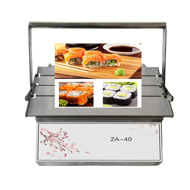 Rollo de arroz cuadrado 2024, máquina de Sushi, fabricante Manual para el hogar, rodillo para hacer Sushi, equipo de formación Pequeño