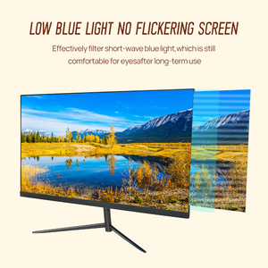 工場卸売24インチ1K液晶モニター高速応答ブラックカラフルなデスクトップコンピュータフレームレスオフィスモニター - Product Image 3
