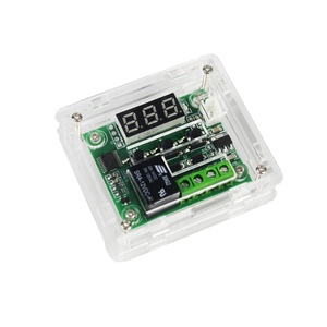 Controlador de temperatura DC 12V Refrigeración digital/Termostato de temperatura de calefacción-Módulo de interruptor controlado de 50-100 grados W1209 + Caja acrílica - Product Image 2
