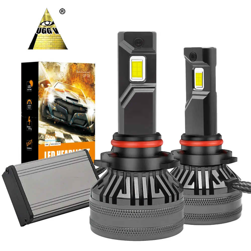 Kit di conversione faro auto OEM E22 compatibile con Toyota Lexus Lincoln RAV 4 9008 H4 H13 12V IP68 6*55 MIL CSP