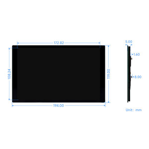 8 Zoll kapazitives Touch-Display IPS 1280x800 DSI-Schnitts telle 8-Zoll-LCD-Anzeigemodul für Raspberry Pi - Product Image 6