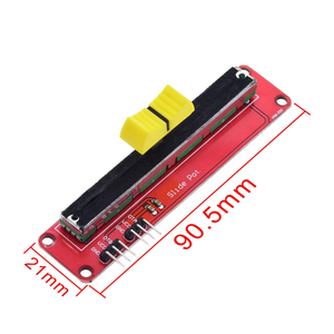 Slide <strong>Potentiometer</strong> 10K <strong>Linear</strong> Module Dual <strong>Output</strong> AVR Electronic Block - Product Image 1