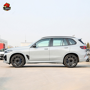 BMW X5 G05からX5Mのフロントおよびリアバンパーグリルサイドスカートエキゾーストチップフェンダーヘッドライトボディキット用の古いものから新しいカーキットフェイスリフト - Product Image 4