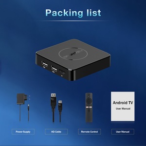 Q96 ATV Android 9 Grenz überschreitende Netzwerk-Set-Top-Box WiFi 6 Quad-Core-Smart-TV-Box für den Heimgebrauch - Product Image 4
