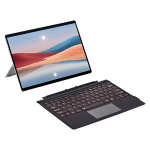 微软Surface Pro 3 4 5 6 7 Plus平板磁吸引无线键盘背光键盘，带触摸板 - Product Image 6