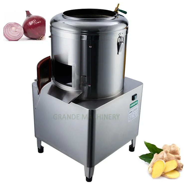 Petite mini machine de fabrication de fécule de pomme de terre Machine à laver et à éplucher automatique Taro Machine à laver la patate douce