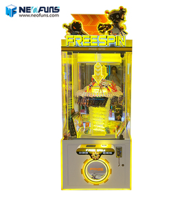 2022トップアーナーコイン式ギフトゲーム機フリースピンクリップステッカーカードスキルゲーム機 - Product Image 1