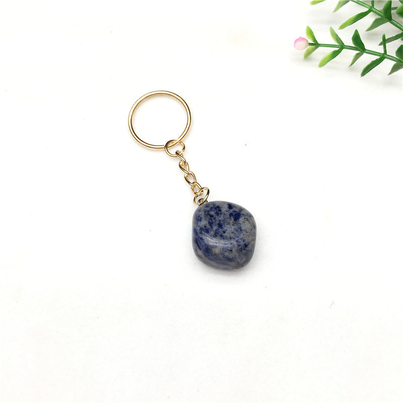 Piedra de vetas azules