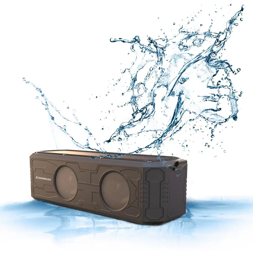 Alto-falante foh com bluetooth ES-T62, alto-falante anti caixa de som original caixinha de som para alto-falante bluetooth pinça áudio subwoofer alto-falante bluetooth