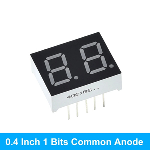 0,4 Zoll Digital Tube LED-Anzeige 1Bit 2 Bit 3 Bit 4 Bit Uhr Common Anode Kathode 0,4 "7 Segment LED DIY Red Board - Product Image 4