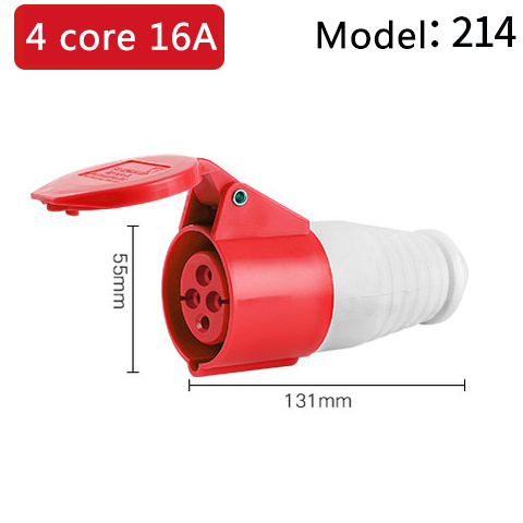 Presa mobile 4 poli 16A