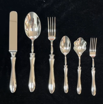 Silver dinner knife