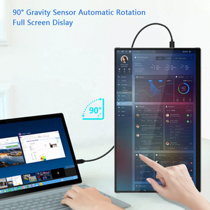 13 inch PC Dual Screen LCD <strong>Computer</strong> 2 3 4 Display Portable Foldable Laptop <strong>Monitor</strong> Extender Triple Screen Office Gaming <strong>Monitor</strong> - Product Image 4