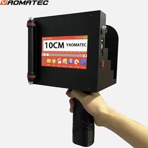 YAOMATEC 10cm Metal Multi-language QR Code Barcode Batch Expiry Date <strong>Coder</strong> Machine <strong>Handheld</strong> <strong>Inkjet</strong> <strong>Printer</strong> - Product Image 2