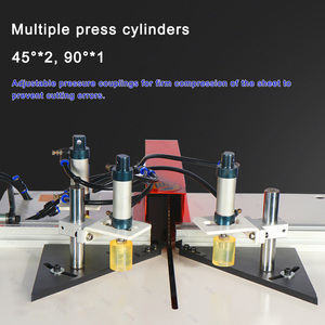 Fotoğraf çerçevesi yapımı için 45/90 derece kesme makinesi ağaç İşleme ahşap testere makinesi - Product Image 6