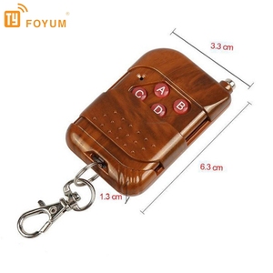 Universal fernbedienung Ersatz Autos chl üssel und Tor Garagentor Schlüssel anhänger S1 Brown Color Duplica tor von Angesicht zu Angesicht 433 MHz