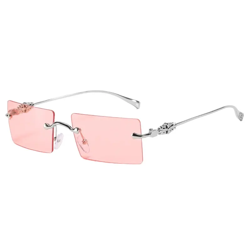 نظارة شمسية عصرية نظارة فاخرة للجنسين للسفر بدون إطار من المُصنع ورائجة على الموضة