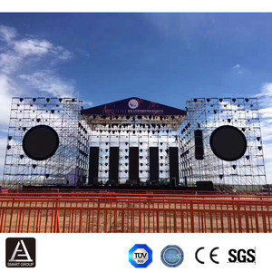 Kolay montaj katmanlı asılı asılı hoparlör hattı dizi kafes LED ekran ışık iskelesi - Product Image 4