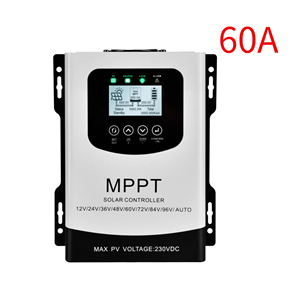 Cargador de batería de panel solar MPPT de 12V-96V con salida de frecuencia de Controlador Solar de 60A 50Hz para gestión de carga solar - Product Image 2