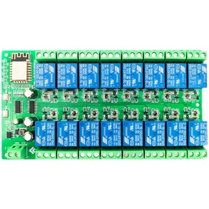 ESP8266 1/2/4/8/16 kanal yolu kablosuz WIFI röle modülü AC/DC ESP ESP-12F WIFI geliştirme devre kartı modülü