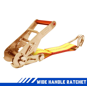 2 "X 12 'Heavy Duty Car Tie Down Straps W/Double J ganchos para transportar o transporte de veículos para caminhões, UTV Tow Trucks - Product Image 5