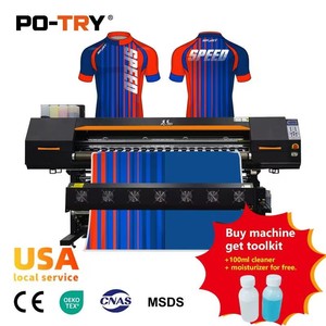 PO-TRY t-shirt grande formato macchina da stampa Plotter digitale tessile sublimazione stampante a getto d'inchiostro - Product Image 4