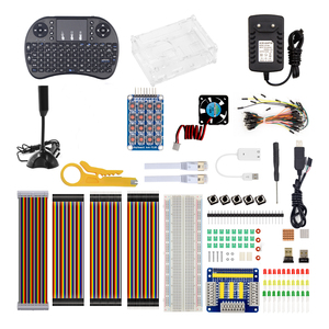 Raspberry Pi 3 Keyboard Ultimate Kit de aprendizaje con 25 tipos de piezas