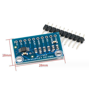 4 kanallı 16 bit analog-dijital dönüştürücü ADC geliştirme devre kartı modülü ADS1115