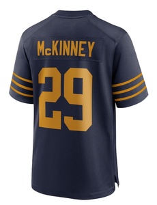 2025 erkek yeşil Bay 1 Parsons 8 Logo 4 fafa9 Watson yüksek kalite amerikan futbolu <span class=keywords><strong>Jersey</strong></span> Logo ile özelleştirilebilir - Product Image 4