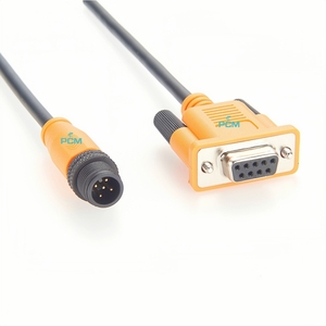 NMEA 2000, CANopen, Devicenet connettore circolare M12 5 pin maschio a DB9 femmina può Bus data logger cavo terminale per sensore - Product Image 4