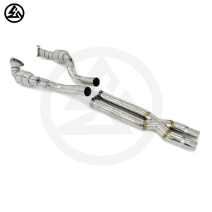 Csz อะไหล่ประสิทธิภาพการไหลสูงไอเสียสำหรับ Maserati Gran Turismo GT 4.7L SS304ท่อ catted downpipe headers