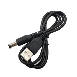 สายชาร์จ USB เป็น DC ยาว0.8ม. อเนกประสงค์5V 5.5x2 1มม./2.5มม. ใช้ได้กับสมาร์ทโฟนแท็บเล็ตสำหรับอุปกรณ์บลูทูธเครื่องพิมพ์ iOS - Product Image 1