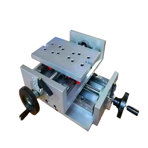 Actuador de movimiento de etapa lineal CNC, eje X Y Z, riel deslizante lineal, mesa deslizante cruzada de aleación de aluminio, guía de riel lineal para CNC