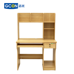 Wooden <strong>Computer</strong> Desk with Bookshelf Furniture Study Table for Home and Office - Product Image 2