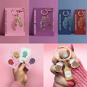 Tùy chỉnh tùy chỉnh tùy chỉnh Silicone cao su PVC motel Made logo Kpop khuyến mại khách sạn hình xe BOBA Bóng Chày Móc Khóa - Product Image 6